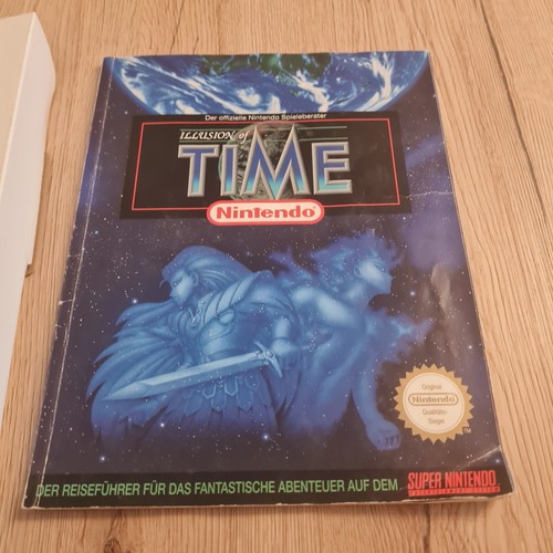 Big Box SNES SPIEL Super Nintendo Illusion of Time OVP Spieleberater – Bild 38