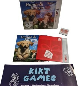Nintendo 3DS Hunde und Katzen Kombiversand Möglich