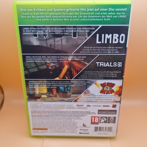 Triple Pack Limbo Trials HD Splosion Man (Xbox 360, 2011) PAL DE – Bild 4
