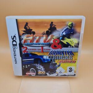NDS - ATV Thunder Ridge Riders & Monster Trucks Mayhem Nintendo Ds