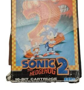 Sonic the Hedgehog 2 Sega Mega Drive ! Hülle Beschädigt MODUL PREIS