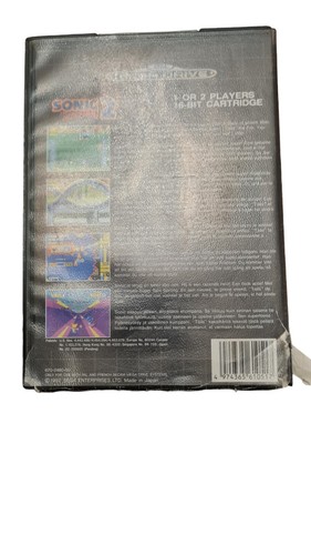 Sonic the Hedgehog 2 Sega Mega Drive ! Hülle Beschädigt MODUL PREIS – Bild 2