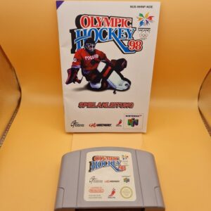 N64 / Nintendo 64 Spiel - Olympic Hockey 98 Modul mit Anl.