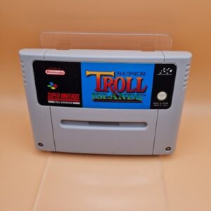 Super Troll Islands Super Nintendo SNES (Cartridge) working  16-bit