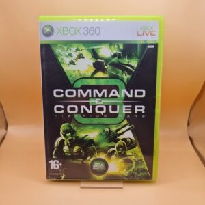 Command & Conquer 3: Tiberium Wars (Microsoft Xbox 360, 2007)