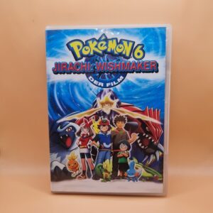 DVD Anime POKÉMON 6 - JIRACHI: WISHMAKER - DER FILM mit Team Magma & Groudon dt.