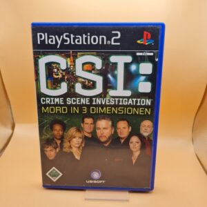 CSI: Mord in 3 Dimensionen | Sony Playstation 2 PS2 | OVP PAL Ubisoft 2007