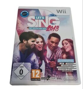 Lets Sing 2018 Nintendo Wii Ohne Anleitung Kombiversand Möglich