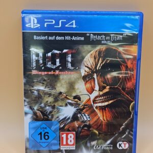 A.O.T. Wings Of Freedom (Sony PlayStation 4, 2016) - Ps4 - Attack on Titan - AOT