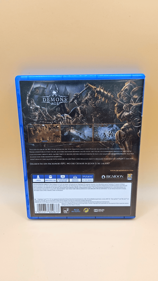 Playstation 4 *Demons Age* PS4 OVP – Bild 2