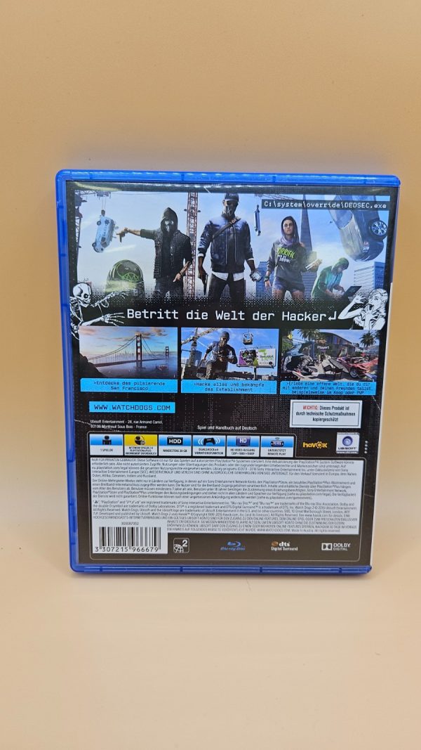 Watch Dogs 2 - Sony Playstation 4 PS4 Spiel – Bild 2