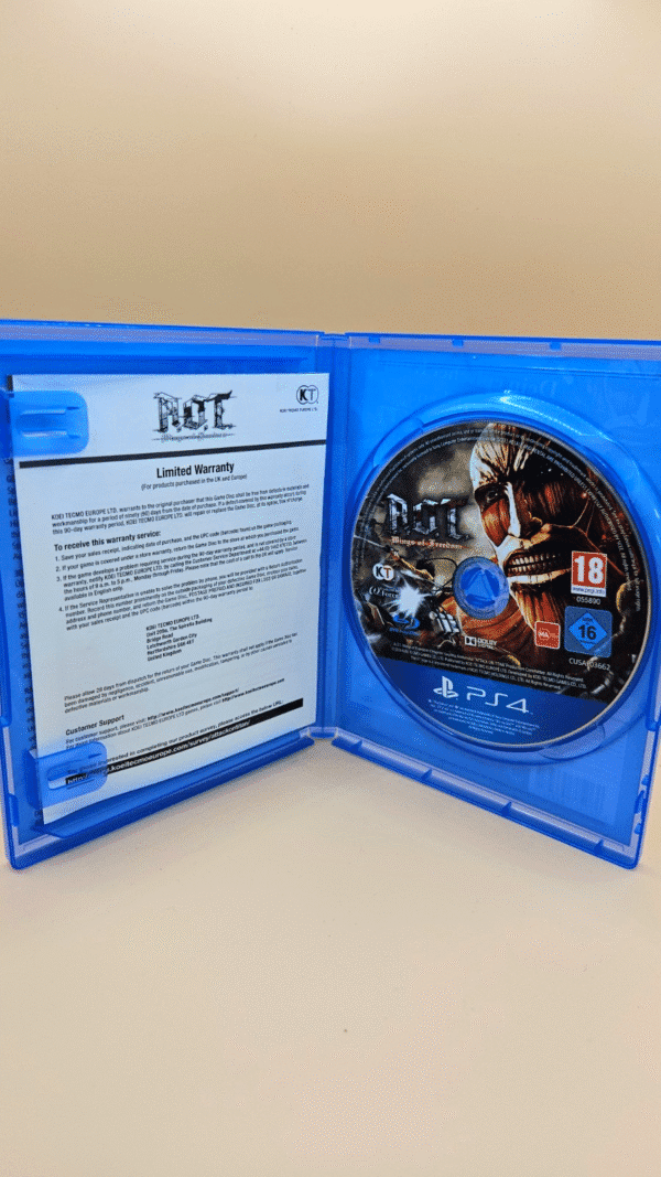 A.O.T. Wings Of Freedom (Sony PlayStation 4, 2016) - Ps4 - Attack on Titan - AOT – Bild 3