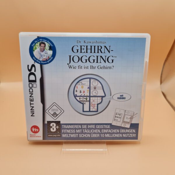 DR. KAWASHIMAS GEHIRN-JOGGING |  NINTENDO DS | OVP | PAL VERSION