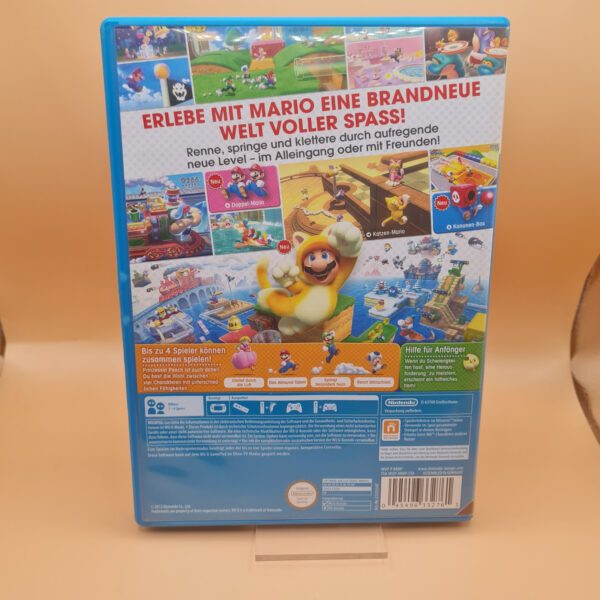 Super Mario 3D Wörld Ohne ANLEITUNG Nintendo Wii U Kombiversand Möglich – Bild 2