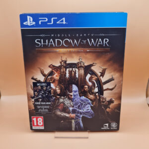PS4 - Middle-Earth: Shadow of War #Gold Edition Mit STEELBOOK