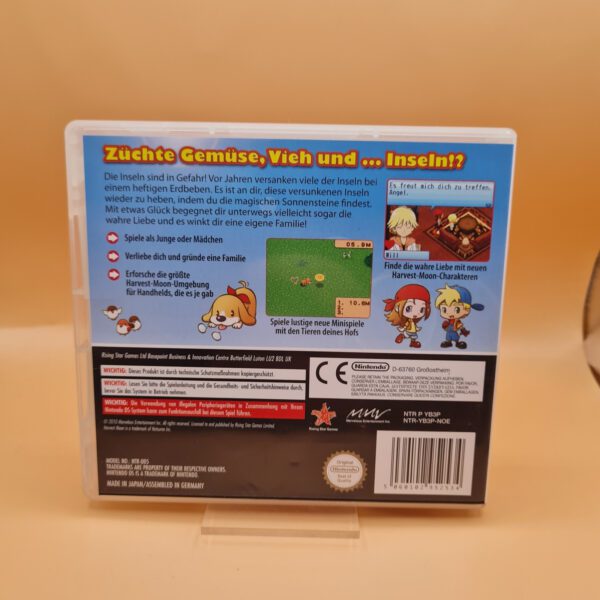 Harvest Moon: Die Sonnenschein-Inseln (Nintendo DS/2DS/3DS) Spiel in OVP – Bild 2
