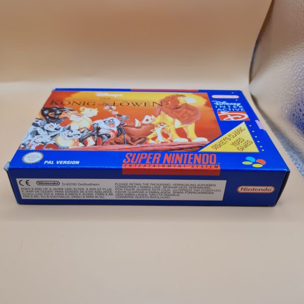 SNES Super Nintendo Disneys Der König der Löwen mit OVP und Anleitung – Bild 5