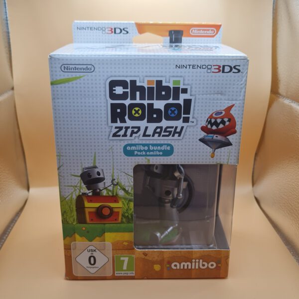 Chibi Robo Zip Lash Amiibo  Bundle Pack pack amiibo Neu Nintendo 3ds