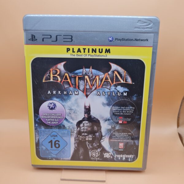 BATMAN ARKHAM ASYLUM | PLATINUM | PLAYSTATION 3 | PS3 | OVP