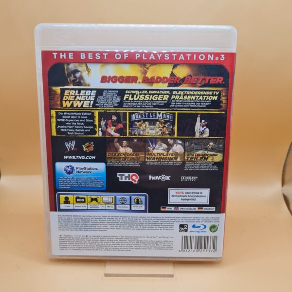 WWE '12 WRESTLEMANIA EDITION PS3 PLAYSTATION 3 – Bild 2