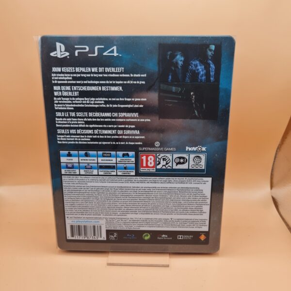 Until Dawn - Special Edition Sony PlayStation 4, 2015 PS4 (Steelbook) – Bild 2