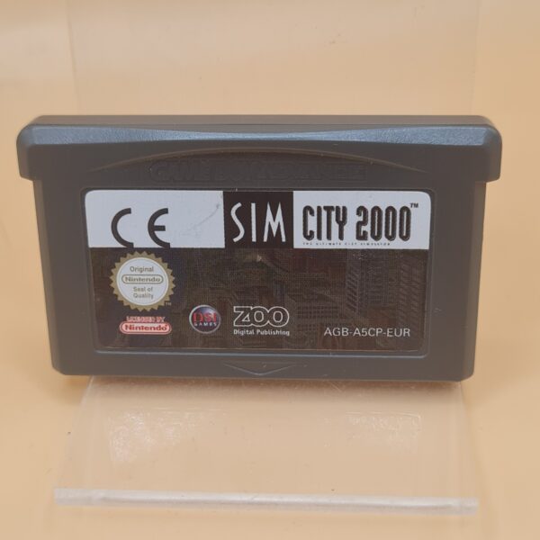 GBA - Sim City 2000 für Nintendo GameBoy Advance