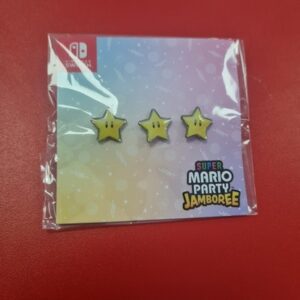 Set 3 Pins Super Mario Party Jamboree - Neu