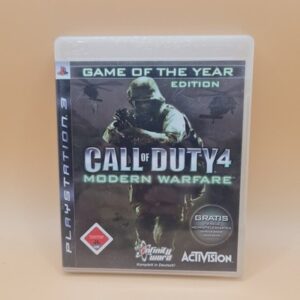 PS3 - Call of Duty 4 Modern Warfare #Game of the Year Edition