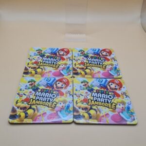 Mario Party Jamboree Vorbesteller Bonus Untersetzer 4er Set - NEU & OVP