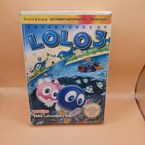 Adventures Of Lolo 3 - Nintendo NEs - PAL B - OVP - Anleitung