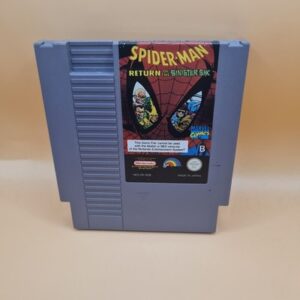 Nintendo NES Spiel - Spider-Man: Return of the Sinister Six PAL-B Modul