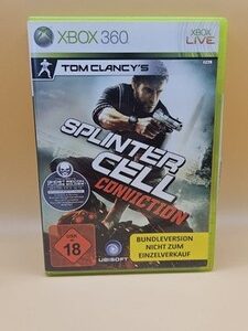 SPLINTER CELL CONVICTION + ANLEITUNG MICROSOFT XBOX 360 PAL OVP CIB KOMPLETT