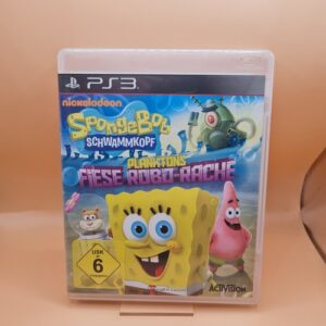 PS3 Spiel - SpongeBob & Freunde: Planktons fiese Robo-Rache DEUTSCH mit OVP