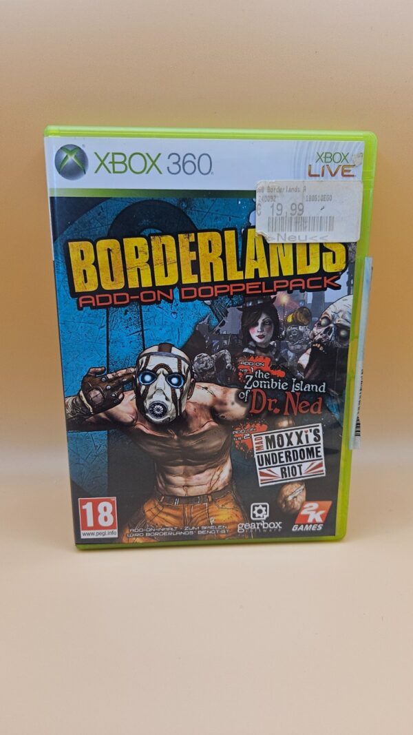 Xbox 360 - Borderlands: Add-On Doppelpack benötigt Hauptspiel DEUTSCH mit OVP