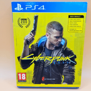 PS4 / Playstation 4 - Cyberpunk 2077 mit OVP / Pappschuber
