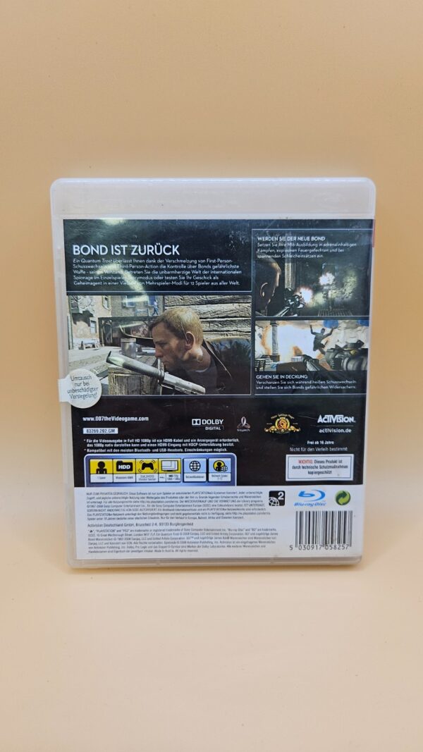 007 Ein Quantum Trost - Sony Playstation 3 PS3 – Bild 2