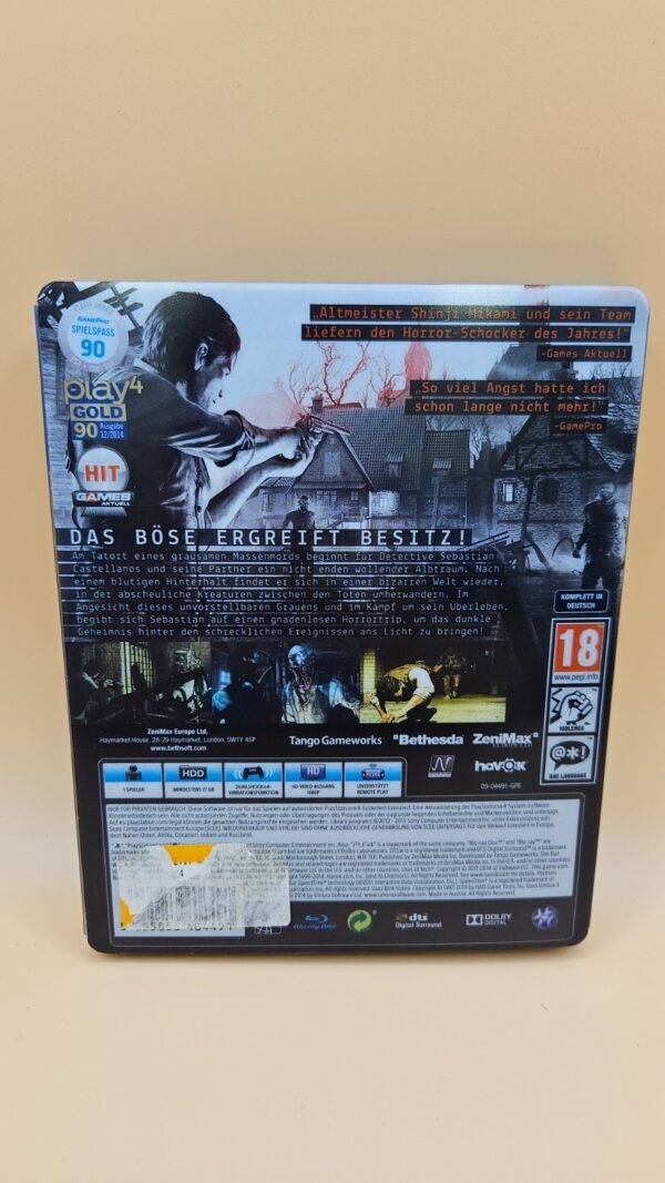 The Evil Within Steelbook - PS4 - Playstation 4 – Bild 2