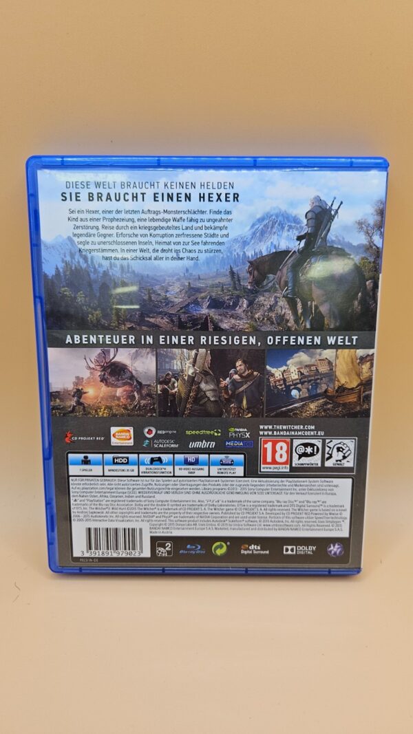 The Witcher Wild Hunt Playstation 4 – Bild 2