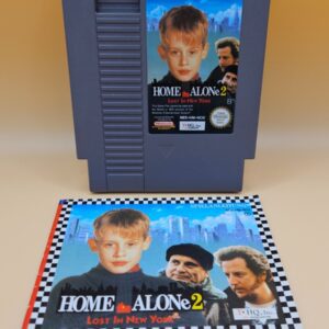 Nes Nintendo Spiel Home Alone 2, Kevin Allein Zuhause 2, mit Anleitung