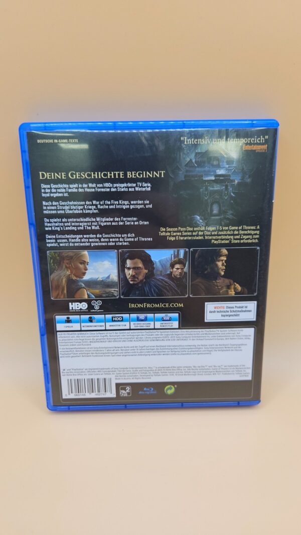 PS4 - Game of Thrones: A Telltale Games Series DE mit OVP - Playstation 4 – Bild 2