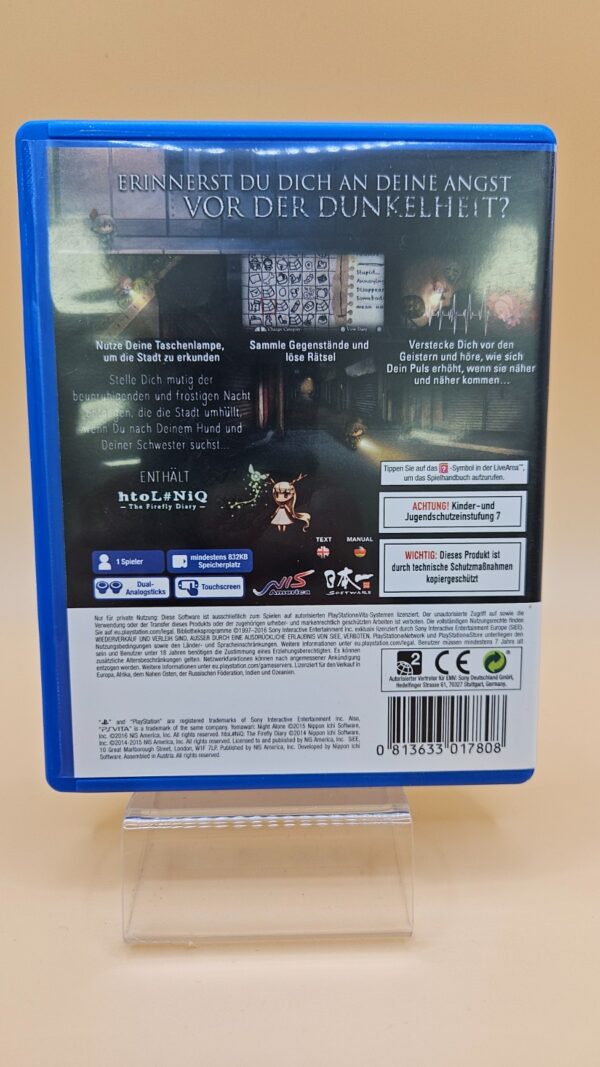 Yomawari: Night Alone/ Htol#Niq: The Firefly Diary (Sony PlayStation Vita, 2016) – Bild 2