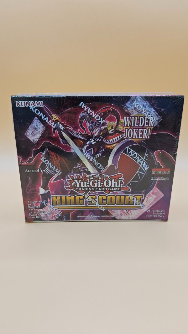 Yu-Gi-Oh! Kings Court 24 Booster Display 1. Auflage Deutsch NEU & OVP