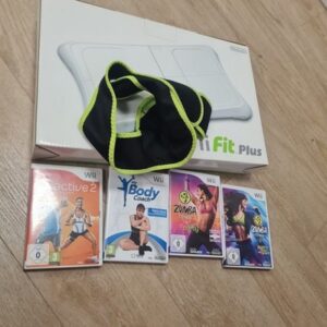 Nintendo Wii - Balance Board - weiß - Wii Fitness Training+Spiele Paket