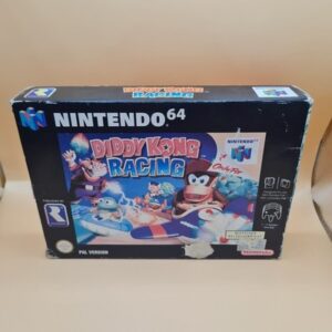 Original Nintendo 64, N64 DIDDY KONG RACING, Modul, Spielanleitung in OVP