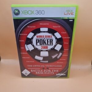 WORLD SERIES OF POKER 2008 | XBOX 360 | OVP  | PAL VERSION