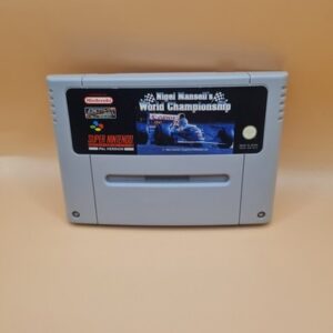 SNES - Nigel Mansell´s: World Championship Racing für Super Nintendo