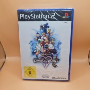 Kingdom Hearts II (Sony PlayStation 2) PS2 Spiel in OVP Neu FOLIE BESCHÄDIGT