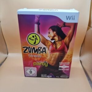Wii - Zumba Fitness 1: Join the Party + Fitness-Gürtel DE/EN mit OVP / Big Box