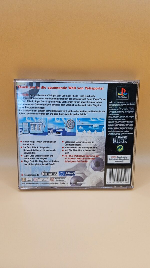 Yetisports Deluxe - Sony PlayStation 1 - PS1 Spiel – Bild 2