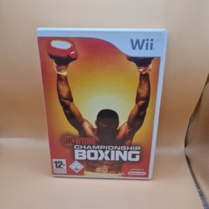 Nintendo Wii Spiel - Showtime Championship Boxing mit OVP